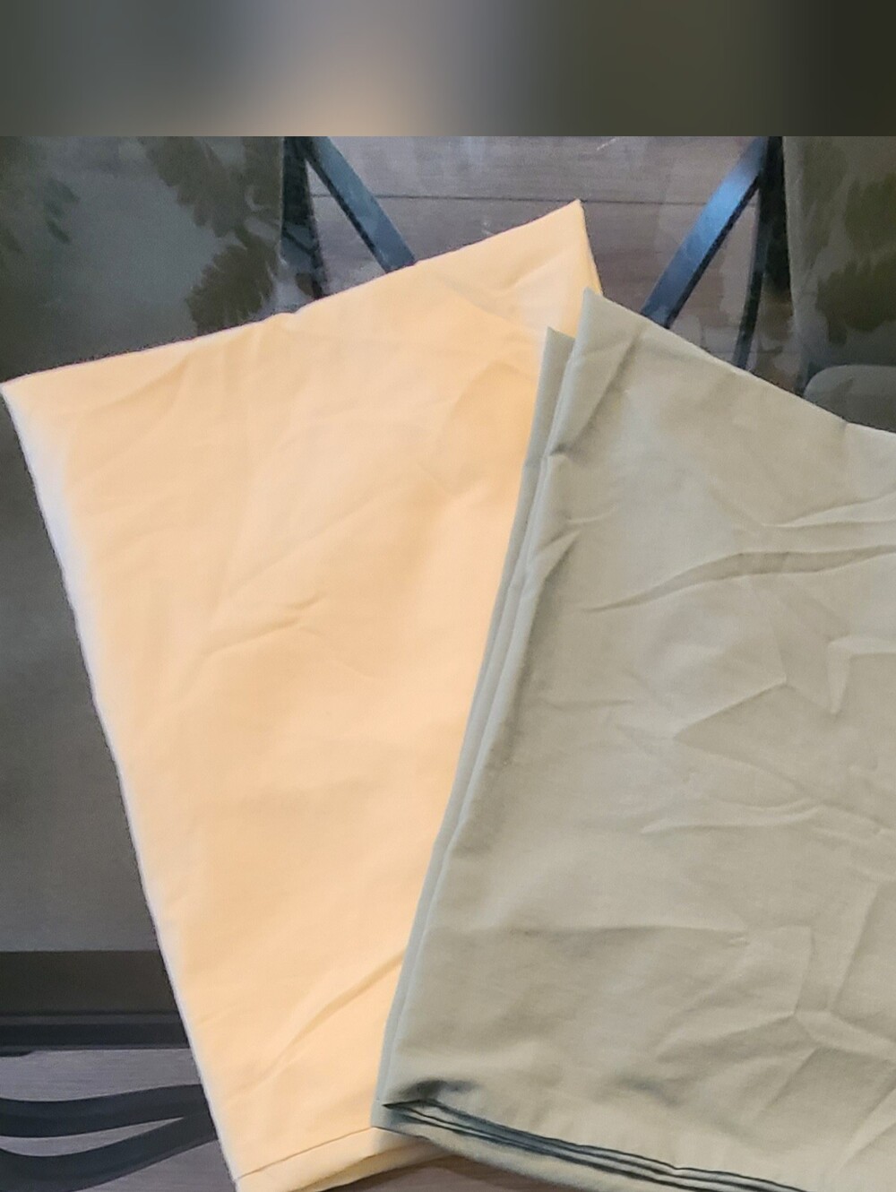 Official Graco Pack 'n Play Fitted Sheets Set of 2 – Pastel Yellow & Sage